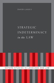 Strategic Indeterminacy in the Law - Orginal Pdf